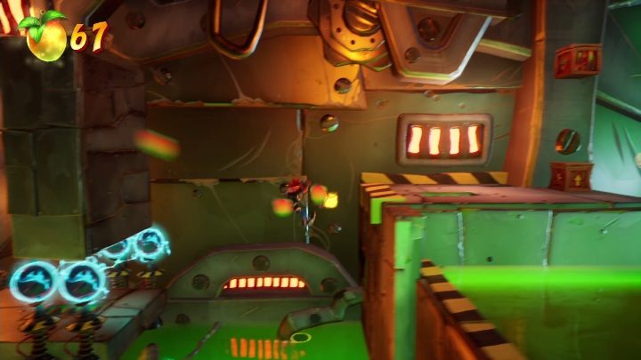 Idąc dalej trafisz na ciekawy etap, który na pierwszy rzut oka może wydawać się trudny - Crash 4: Sekretny etap - jak odblokować? - Crash Bandicoot 4 - poradnik, solucja