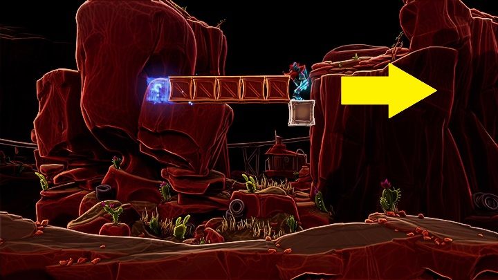 Najlepiej będzie jeśli przeskoczysz ze skrzyni znajdujących się po lewej stronie i wskoczysz na drewnianą skrzynię - Crash 4: Diamenty (Poziomy Na Odwrót) - lista, lokalizacja - Crash Bandicoot 4 - poradnik, solucja