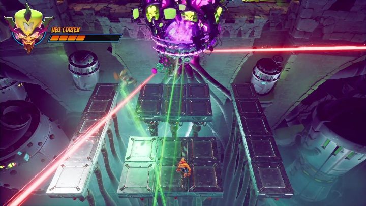 Ostatecznie uderz wszystkich przeciwników, którzy pojawią się na mapie - Crash 4: Neo Cortex, finałowa walka - jak pokonać? - Crash Bandicoot 4 - poradnik, solucja