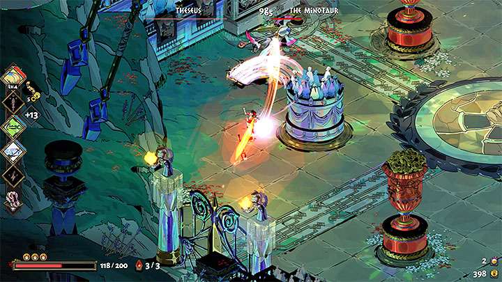 Asterion oraz Tezeusz: W pierwszej kolejności skupiajcie się zawsze na minotaurze - Hades: Przechodzenie gry, praktyczne porady - Hades - poradnik do gry