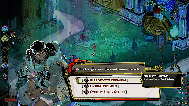 W każdej próbie rozglądajcie się za symbolami wykrzykników przy przejściach, które prowadzą do miejsc spotkań z unikalnymi NPC-ami - Syzyfem, Eurydyką oraz Patroklesem - Hades: Przechodzenie gry, praktyczne porady - Hades - poradnik do gry