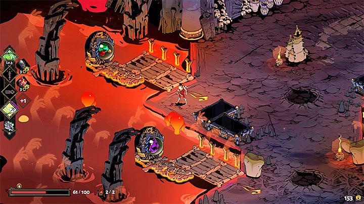 Niektóre z badanych komnat mają tylko jedno wyjście, ale często zdarzają się też takie, w których możecie wybierać pomiędzy kilkoma przejściami (np - Hades: Porady na start - Hades - poradnik do gry