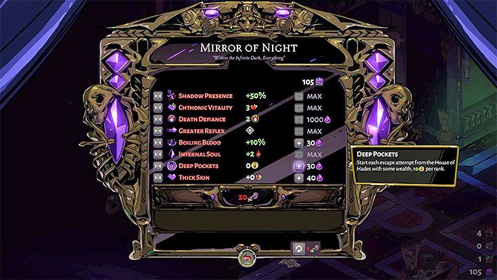 Z gromadzeniem Oboli Charona powiązane są niektóre talenty - Hades: Waluty w grze - Hades - poradnik do gry