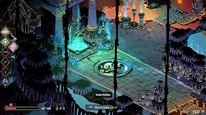 Kolejnym sposobem na odnawianie sił życiowych jest odnajdywanie fontann / uzdrowisk podczas eksploracji podziemi - Hades: Jak leczyć rany? - Hades - poradnik do gry