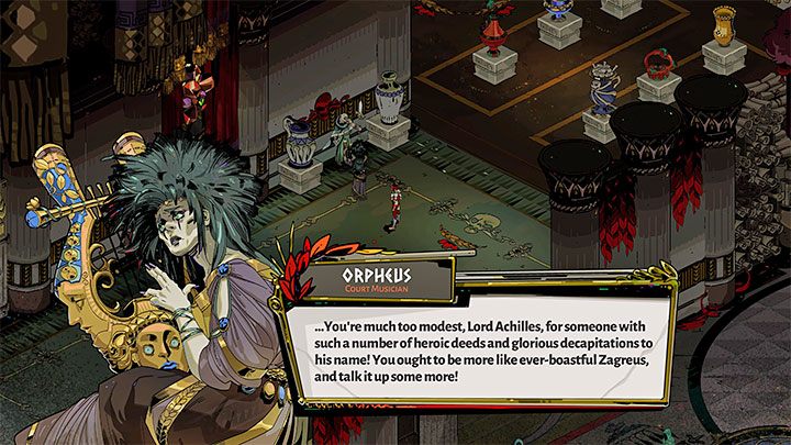 Dosyć istotną informacją jest to, że nie wszystkie ważne postacie niezależne pojawiają się po każdym powrocie do Domu Hadesa - Hades: Dom Hadesa - Hades - poradnik do gry