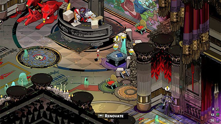 W głównej sali domu oprócz Hadesa i Cerbera możecie spotkać Wykonawcę Domu - Hades: Dom Hadesa - Hades - poradnik do gry