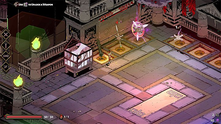 Kolejnym pomieszczeń spośród dostępnych od samego początku gry jest arena sparingowa - Hades: Dom Hadesa - Hades - poradnik do gry