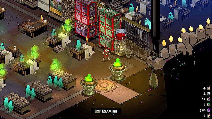 Jeszcze później możecie odblokować komnatę administracyjną - staje się to możliwe po opłaceniu powiązanego z nią projektu - Hades: Dom Hadesa - Hades - poradnik do gry