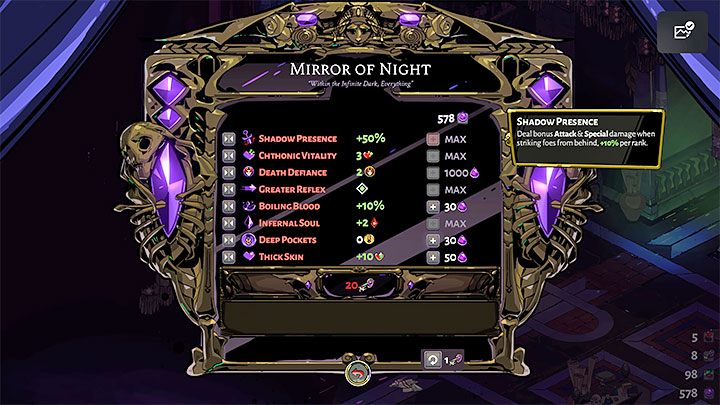 Oto zestawienie najważniejszych rzeczy, których nie traci się po śmierci i które mogą być przenoszone do kolejnych prób - Hades: Co jest przenoszone wraz z postępem? - Hades - poradnik do gry