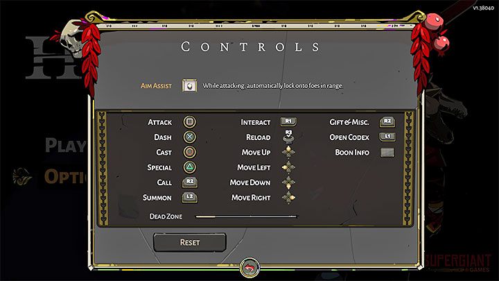 Wersja gry Hades wydana na konsole zawiera dwa dodatkowe ważne ustawienia sterowania - Hades: Sterowanie - Hades - poradnik do gry