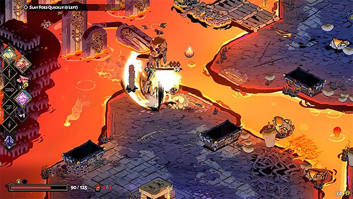 Zwykły atak to serie szybkich uderzeń wykonywanych Bliźniaczymi Pięściami - Hades: Bliźniacze Pięści (Twin Fists) - Hades - poradnik do gry