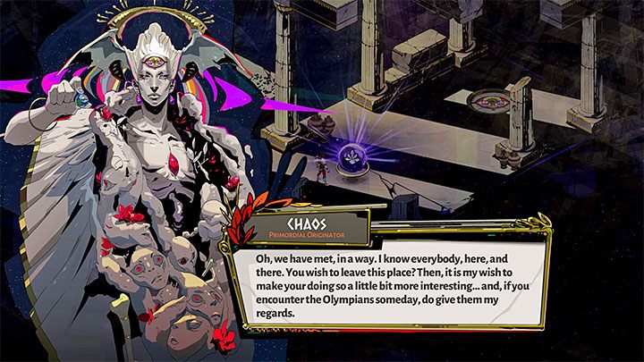 Chaos to nazwa jednej z sekretnych lokacji gry Hades oraz również zamieszkującej ją tajemniczej postaci - Hades: Jak odblokować Chaos? - Hades - poradnik do gry