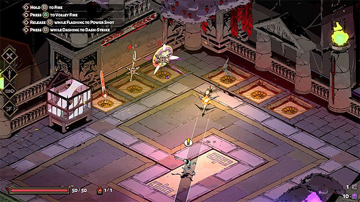 Każdą nową broń powinniście od razu przetestować na arenie sparingowej - Hades: Lista broni - Hades - poradnik do gry