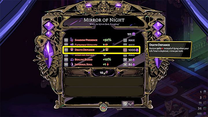 Domyślnie dany run kończy się w momencie utraty wszystkich punktów zdrowia i oznacza to konieczność rozpoczęcia nowej próby ucieczki - Hades: Jak rzadziej ginąć? - Hades - poradnik do gry