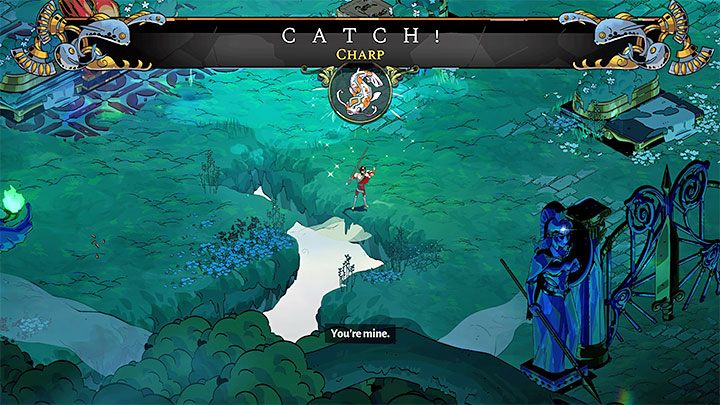 Mini-gra z wędkowania jest dość prosta, ale można łatwo się pomylić - Hades: Jak odblokować łowienie ryb? - Hades - poradnik do gry