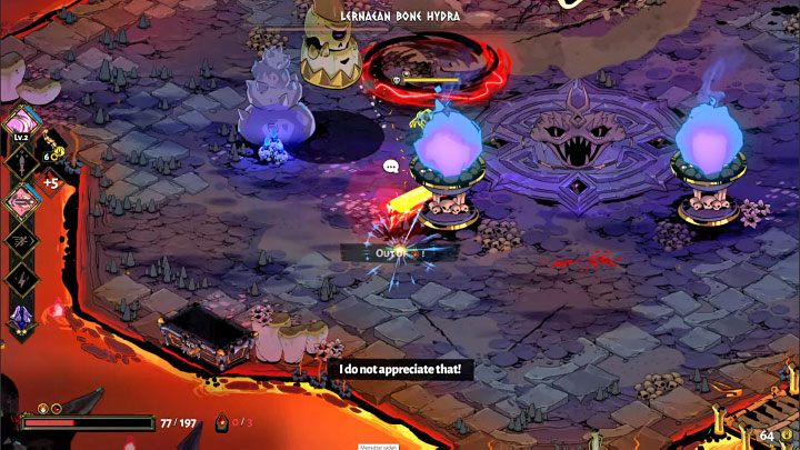 Oprócz tego spodziewajcie się, że na arenie walk mogą pojawiać się inni losowi podrzędni przeciwnicy - Hades: Lernejska hydra - Asfodel - boss, jak pokonać - Hades - poradnik do gry