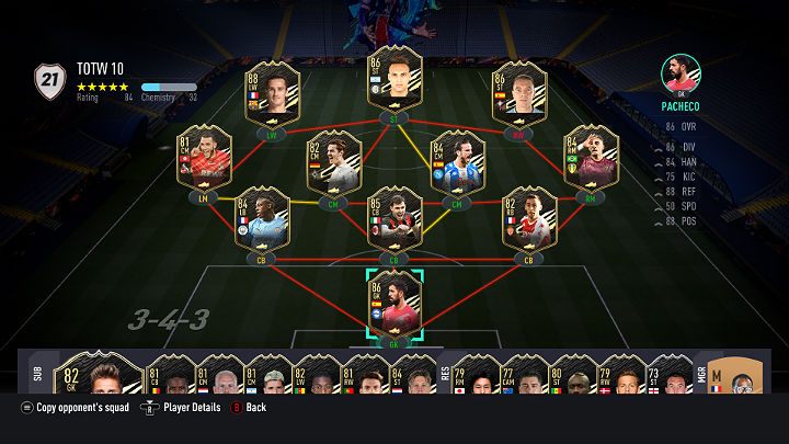 LP - FIFA 21: Drużyna Tygodnia 10 (TOTW 10) - FIFA 21 - poradnik do gry