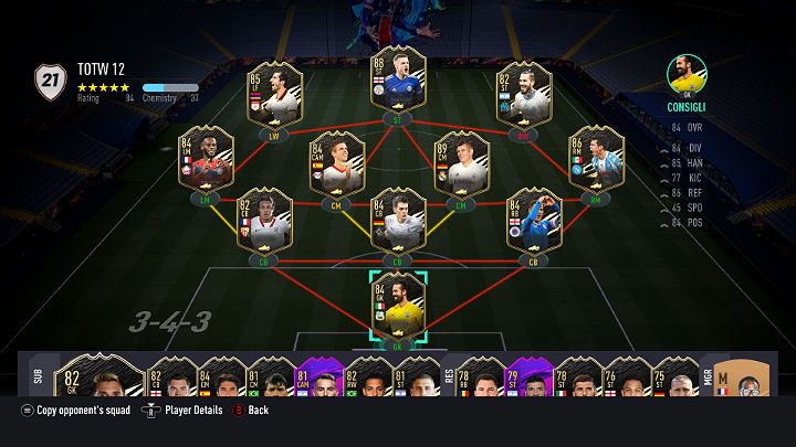 LP - FIFA 21: Drużyna Tygodnia 12 (TOTW 12) - FIFA 21 - poradnik do gry