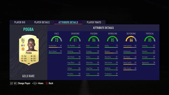 Środkowy ofensywny pomocnik często włącza się do akcji rozgrywanych na wysokości pola karnego przeciwnika, a do tego oddaje strzały na bramkę dlatego powinien dysponować odpowiednimi statystykami - FUT 21: Piłkarze - najważniejsze statystyki - FIFA 21 - poradnik do gry