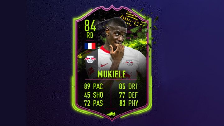 Nordi Mukiele to piłkarz niemieckiej drużyny RB Leipzig i jeden z najlepszych prawych obrońców (RB) w całej Bundeslidze - FUT 21: Buntownicy/Rulebreakers - 1 drużyna - FIFA 21 - poradnik do gry
