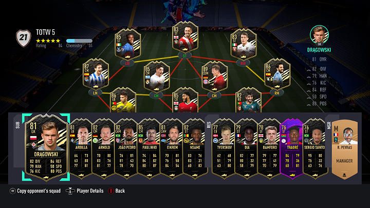 LP - FIFA 21: Drużyna Tygodnia 5 (TOTW 5) - FIFA 21 - poradnik do gry