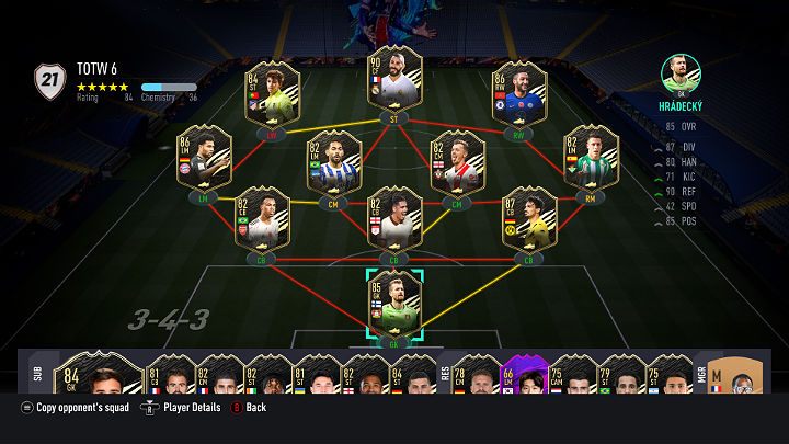 LP - FIFA 21: Drużyna Tygodnia 6 (TOTW 6) - FIFA 21 - poradnik do gry