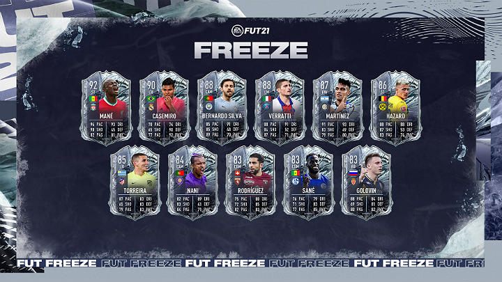 LP - FUT 21: Freeze - Pełen skład, zadania, SBC - FIFA 21 - poradnik do gry