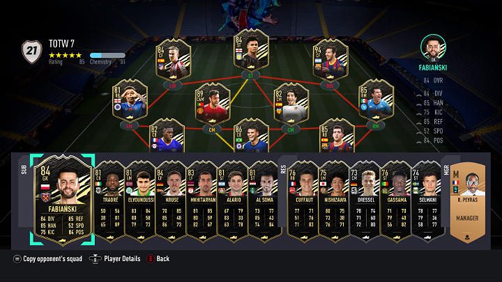 LP - FIFA 21: Drużyna Tygodnia 7 (TOTW 7) - FIFA 21 - poradnik do gry