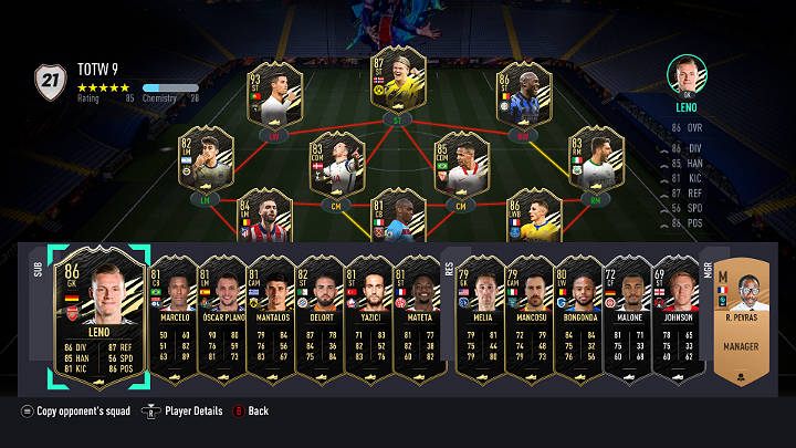 LP - FIFA 21: Drużyna Tygodnia 9 (TOTW 9) - FIFA 21 - poradnik do gry