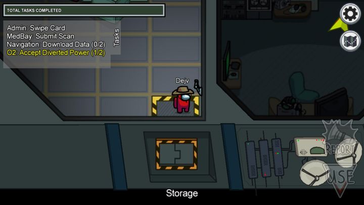 Kolejny przykładem jest Storage - Among Us: Tasks - których nie udawać? - Among Us - poradnik do gry