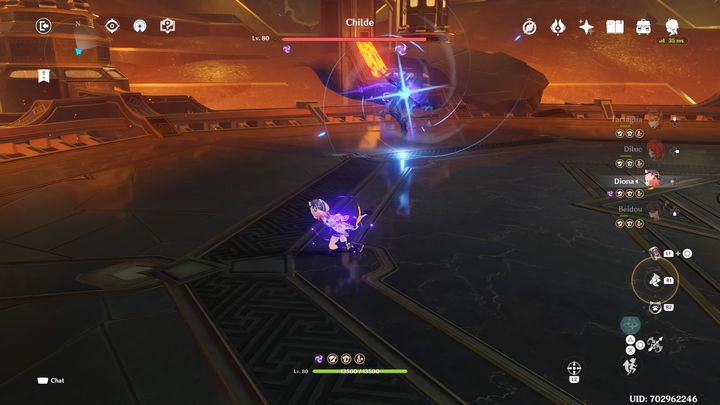 Po ponownym pokonaniu Childe, zmieni on swoją formę, łącząc dwa elementy żywiołu, wodę i elektryczność - Genshin Impact: Childe - boss, jak pokonać ? - Genshin Impact - poradnik do gry