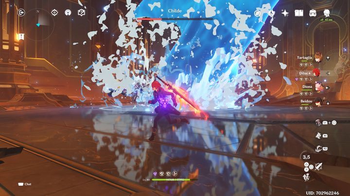 Również w tej fazie, boss może skorzystać z ataku, który przywołuje wieloryba - Genshin Impact: Childe - boss, jak pokonać ? - Genshin Impact - poradnik do gry