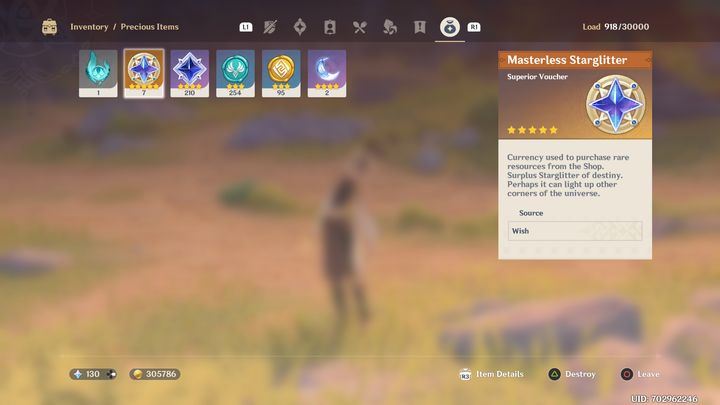 Masterless Stars to waluty, które zdobywamy przy wykonywaniu Wishes - Genshin Impact: Waluta - Genshin Impact - poradnik do gry
