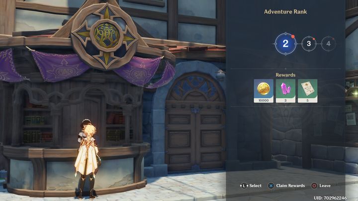 Adventure Rank to poziom progresji, który nie łączy się z poziomem danej postaci - Genshin Impact: Adventure Rank - Genshin Impact - poradnik do gry