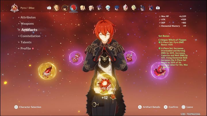 Inną bronią, która sprawuje się równie dobrze na Dilucu, jest Serpent Spine - Genshin Impact: Diluc - najlepsze buildy (Pyro) - Genshin Impact - poradnik do gry