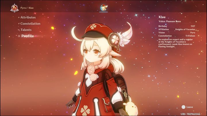 The Widsith to broń czterogwiazdkowa, która wzmacnia CRIT DMG - Genshin Impact: Klee - najlepsze buildy (Pyro) - Genshin Impact - poradnik do gry