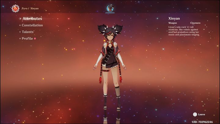 Xinyan to czterogwiazdkowa postać, która walczy za pomocą Claymore - Genshin Impact: Xinyan - najlepsze buildy (Pyro) - Genshin Impact - poradnik do gry