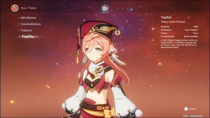 Druga broń, która jest o wiele bardziej dostępna, to The Widsith, czyli czterogwiazdkowy Catalyst, który wzmacnia bazowy ATK oraz CRIT DMG - Genshin Impact: Yanfei - najlepsze buildy (Pyro) - Genshin Impact - poradnik do gry