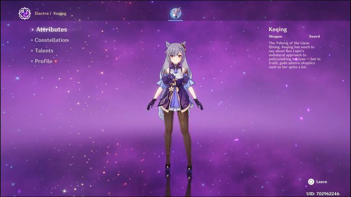 Keqing to pięciogwiazdkowa postać Electro, która walczy za pomocą miecza - Genshin Impact: Keqing - najlepsze buildy (Electro) - Genshin Impact - poradnik do gry