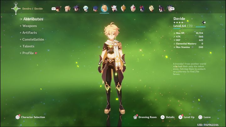 Główną bronią dla Travelera powinien być Freedom-Sworn - Genshin Impact: Traveler - najlepsze buildy (Dendro) - Genshin Impact - poradnik do gry