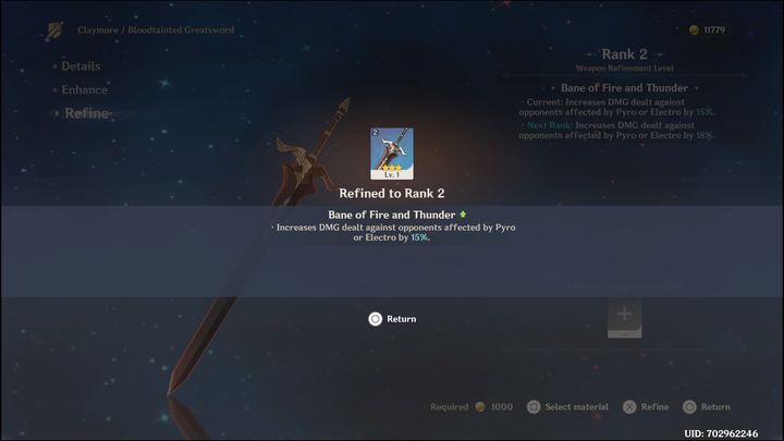 Wydawać by się mogło, że bronie trzygwiazdkowe będą dobre do momentu znalezienia rzadszych, czterogwiazdkowych i pięciogwiazdkowych - Genshin Impact: Porady na start - lista - Genshin Impact - poradnik do gry