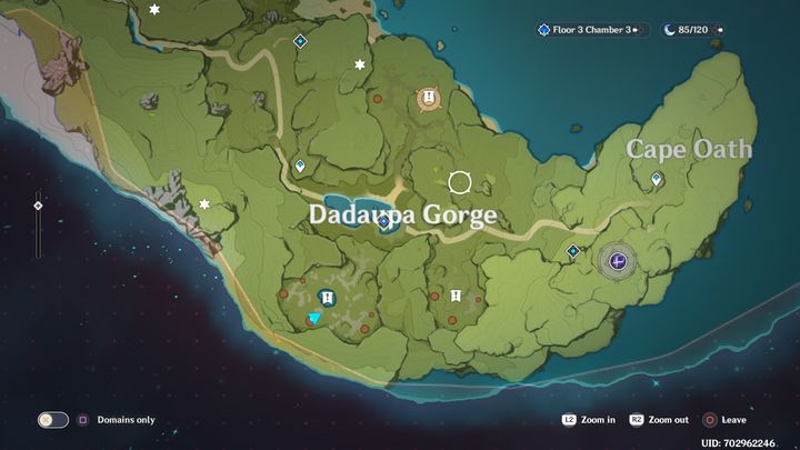 Aby odblokować barierę, należy udać się w trzy miejsca, które są zaznaczone na mapie ikonką z wykrzyknikami - Genshin Impact: Tri-seal - jak odblokować? - Genshin Impact - poradnik do gry