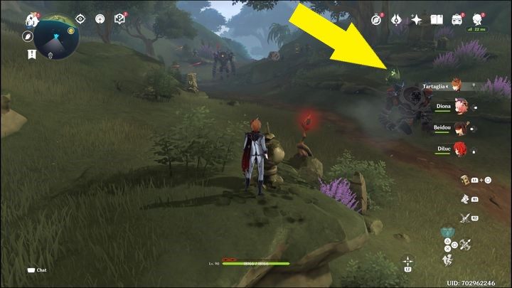 W obszarze objętym skażeniem możecie zauważyć monumenty z zielonymi punktami - Genshin Impact: Withering Zone - Sumeru - Genshin Impact - poradnik do gry