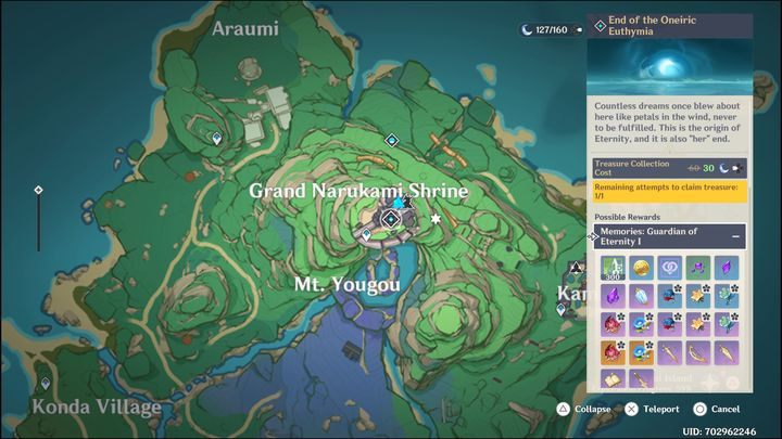 Raiden Shogun znajduje się w krainie Inazuma, a dokładniej w Grand Narukami Shrine - Genshin Impact: Raiden Shogun - boss, jak pokonać? - Genshin Impact - poradnik do gry