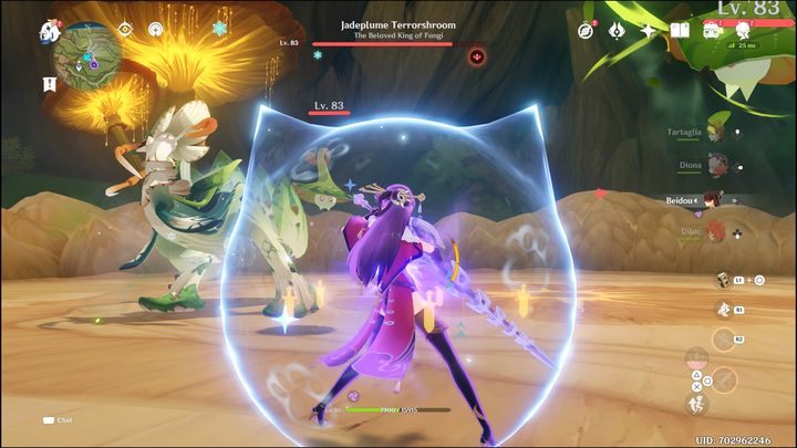 Najgroźniejsza jest jednak jego szarża - Genshin Impact: Jadeplume Terrorshroom - jak pokonać? - Genshin Impact - poradnik do gry