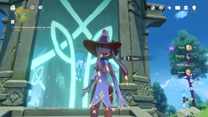 Eksplorując świat gry, na swojej drodze napotkasz duże kapliczki, czasem są to niebieskie kapliczki, innym razem jasnobrązowe - Genshin Impact: Shrines of Depths - Genshin Impact - poradnik do gry