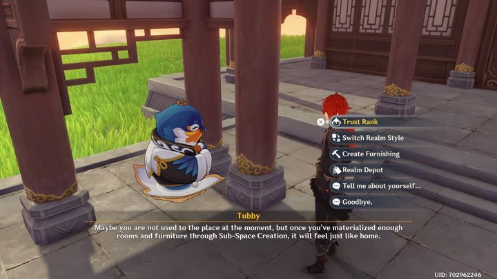 Ponadto, będziecie mogli zmienić layout swojego nowego domu (dopiero, gdy odblokujecie odpowiedni poziom TR), kupić różne dekoracje, które potem będziecie mogli użyć, oraz je tworzyć, jeśli posiadacie odpowiednie schematy i materiały potrzebne do zrealizowania projektu - Genshin Impact: House System - czym jest? - Genshin Impact - poradnik do gry