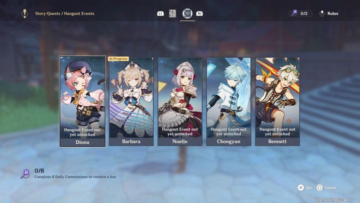 Hangout Event to seria zadań związanych z bohaterami gry Genshin Impact - Genshin Impact: Hangout Event - jak odblokować? - Genshin Impact - poradnik do gry