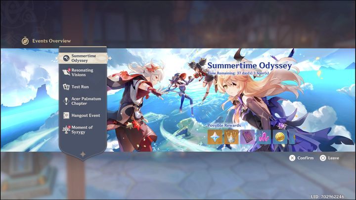 Summertime Odyssey to letni event, który trwać będzie od rozpoczęcia około 40 dni - Genshin Impact: Summertime Odyssey - event, solucja, opis przejścia - Genshin Impact - poradnik do gry
