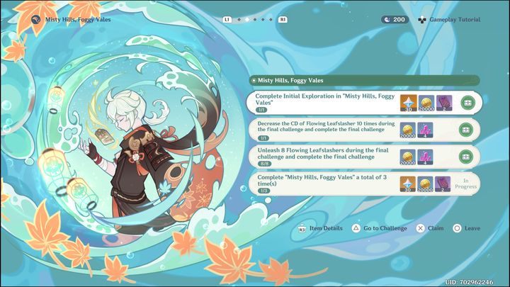 Kolejne wyzwanie zaczyna się w nietypowy sposób, gdyż po udaniu się do nowego znacznika, będziecie przy drzewku Bonsai - Genshin Impact: Summertime Odyssey - event, solucja, opis przejścia - Genshin Impact - poradnik do gry